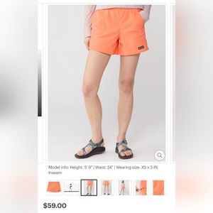 Patagonia Baggies 5" Inseam